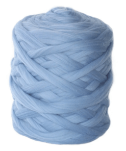 Lontwol XXL Baby Blue - 100% Zuiver Merinowol