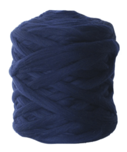 Lontwol XXL Donkerblauw - 100% Zuiver Merinowol