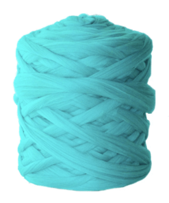 Lontwol XXL Turquoise - 100% Zuiver Merinowol