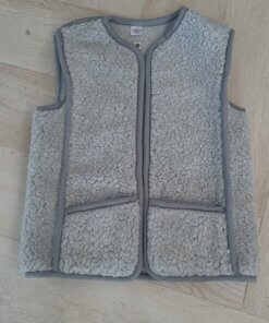 Wollen bodywarmer - volwassen