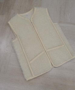 Wollen bodywarmer - volwassen