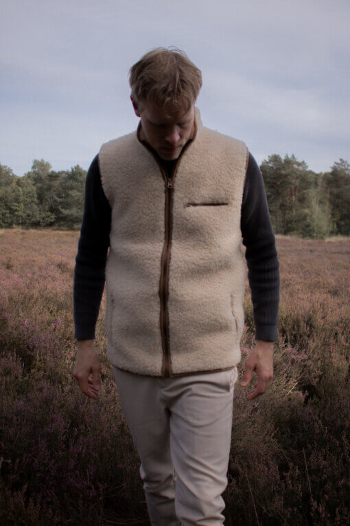 Merino wollen Bodywarmer