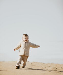 Wollen kinder jas